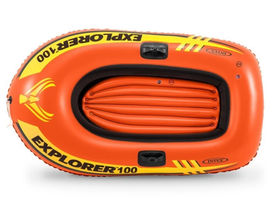 Intex Explorer 100 Inflatable Ride-On Boat – Ages 6+