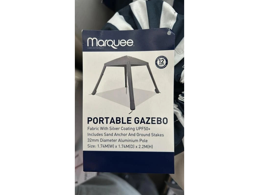 Marquee Folding Gazebo – 32mm Portable Outdoor Event Tent