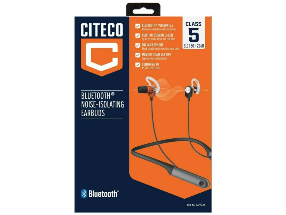 Citeco Wireless Noise-Isolating Earphones