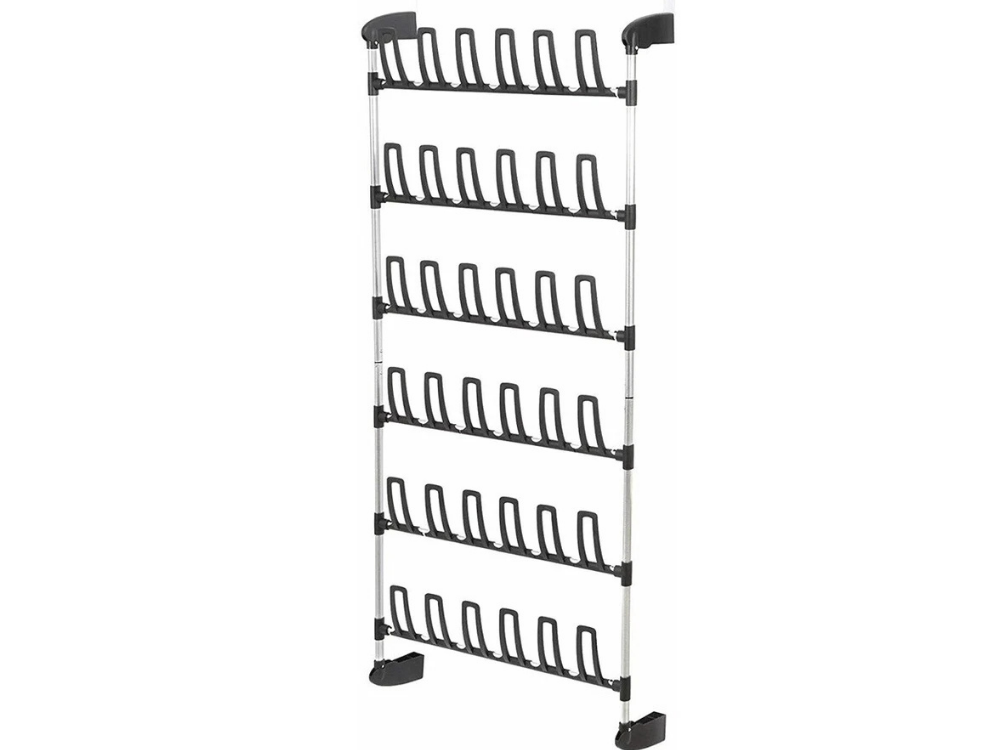 Angela Hanging Shoe Rack – Over Door, Holds 18 Pairs