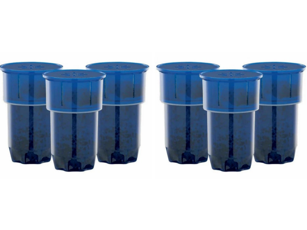 6-Pack Heller Water Filter Cartridges – Benchtop Use