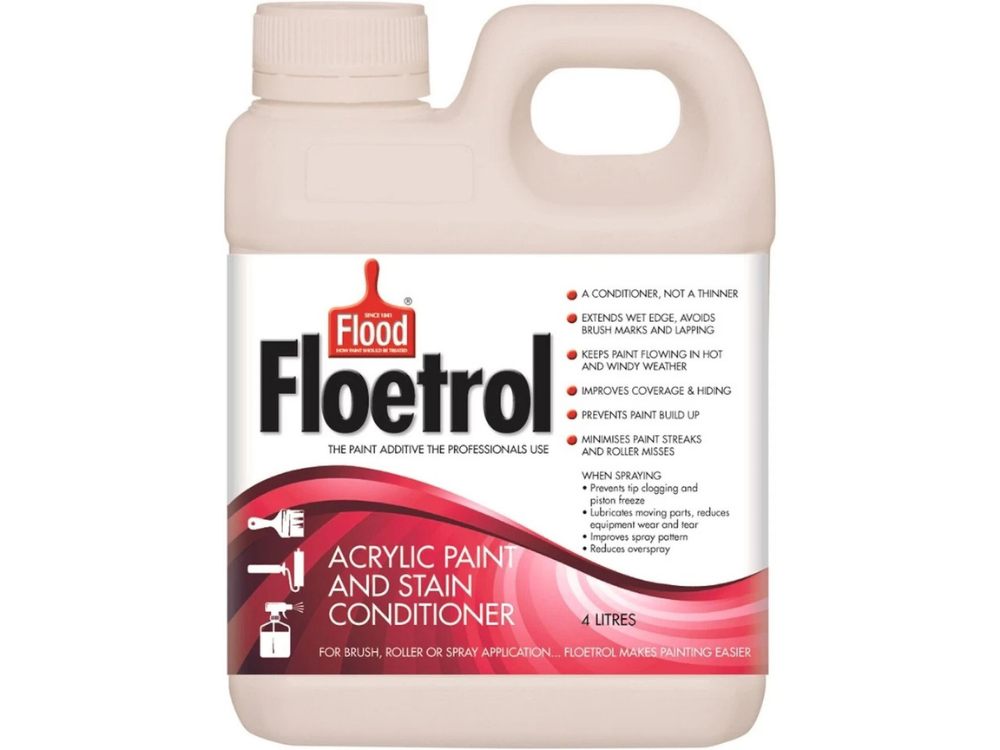 Floetrol 4L Acrylic Paint/Stain Conditioner – Painting Additive