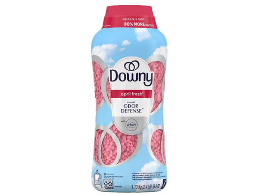 Downy Scent Beads – April Fresh Odor Defense, 1.13kg Fabric Softener