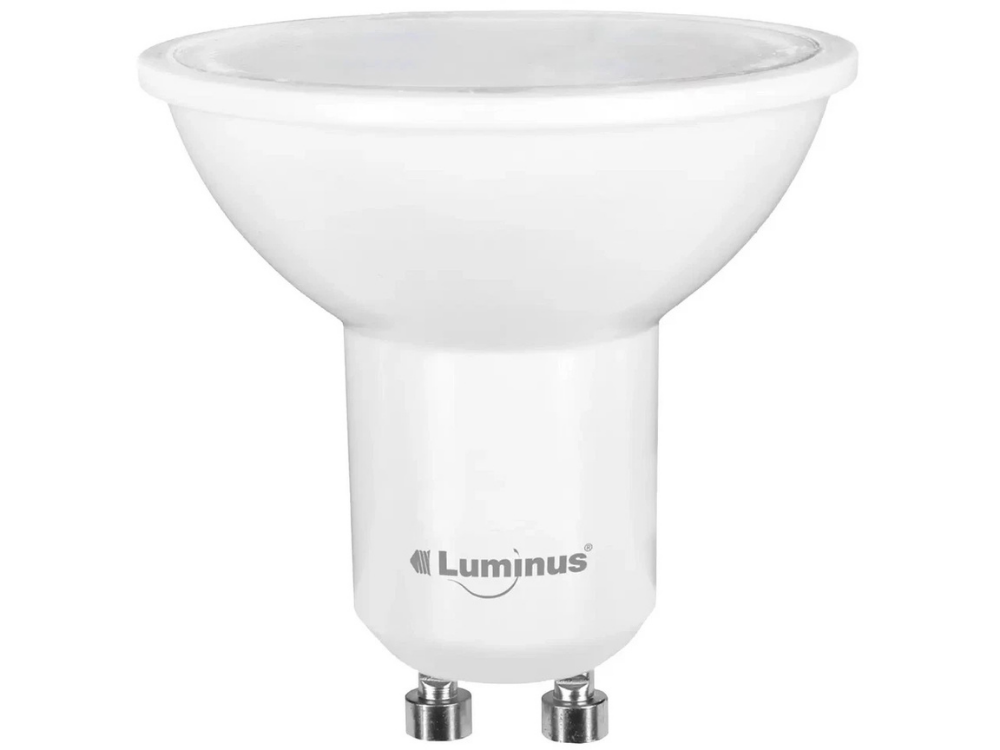 8x Luminus GU10 LED Downlight Bulbs – 6W Dimmable Daylight 5000K, 500LM