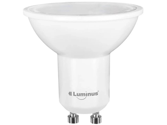 8x Luminus GU10 LED Downlight Bulbs – 6W Dimmable Daylight 5000K, 500LM