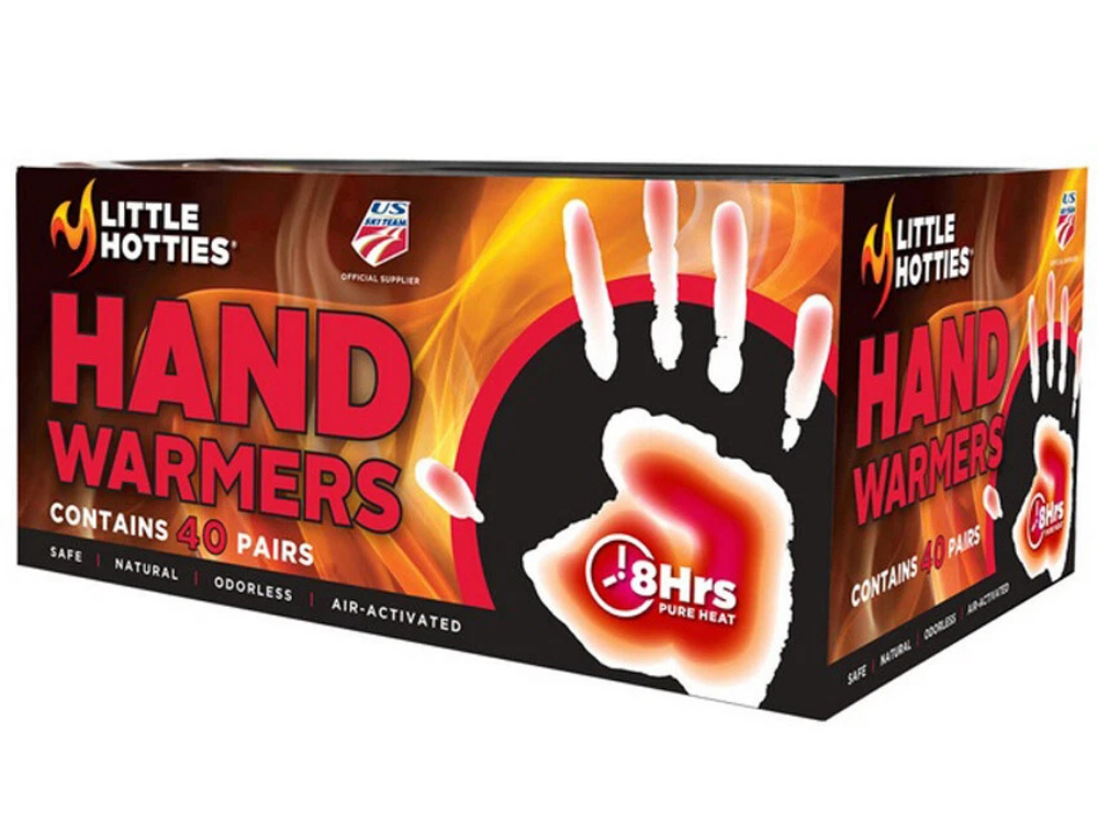 Little Hotties Hand Warmers – 40 Pairs, Ski & Outdoor Glove Heater