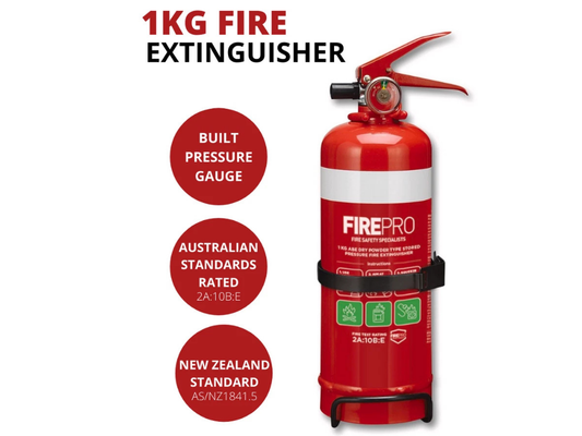 FirePro Fire Extinguisher Blanket – Emergency Flame Safety with Pro Bracket