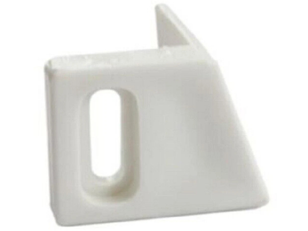 Rolltrak 2-Pack Adjustable Cavity Sliding Door Guide Tracks – Nylon Finish