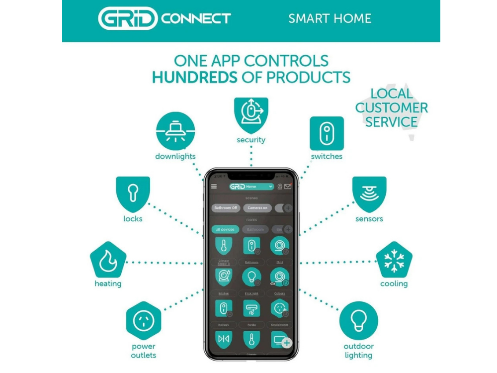 ARLEC 2400W Wi-Fi Convection Heater – Smart Remote & Wall Mount