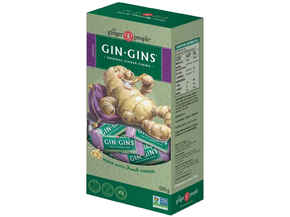 The Ginger People Original Gin Gins – 500g Candy