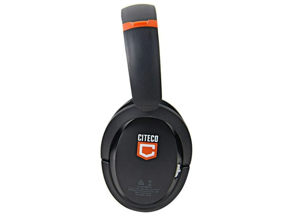 Citeco Rechargeable Ear Defenders with Bluetooth