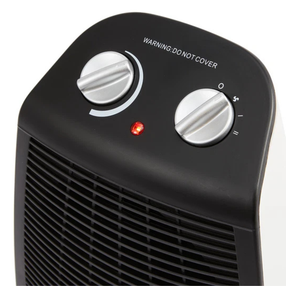 Electric Fan Heater 2000W Portable with Oscillation & Overheat Protection