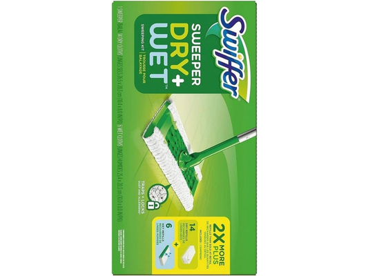 Swiffer Sweeper Cleaning Kit – Wet & Dry Refills