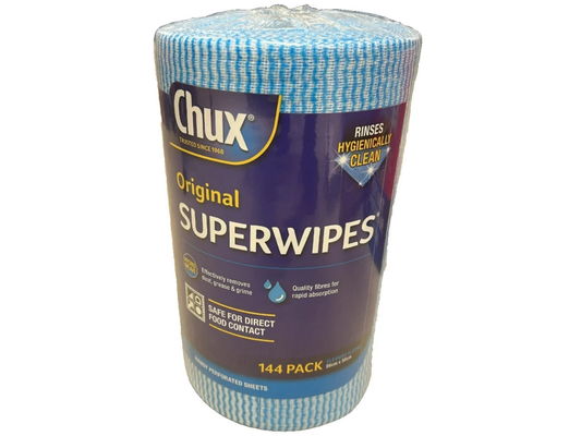 Chux Superwipes Reusable Cleaning Cloths – 144 Pack