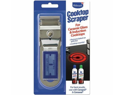 Hillmark Cooktop Scraper Tool – Ceramic & Induction Safe