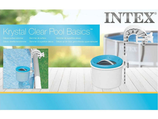 Intex Deluxe Pool Surface Skimmer – Wall Mount, Above Ground Debris Basket