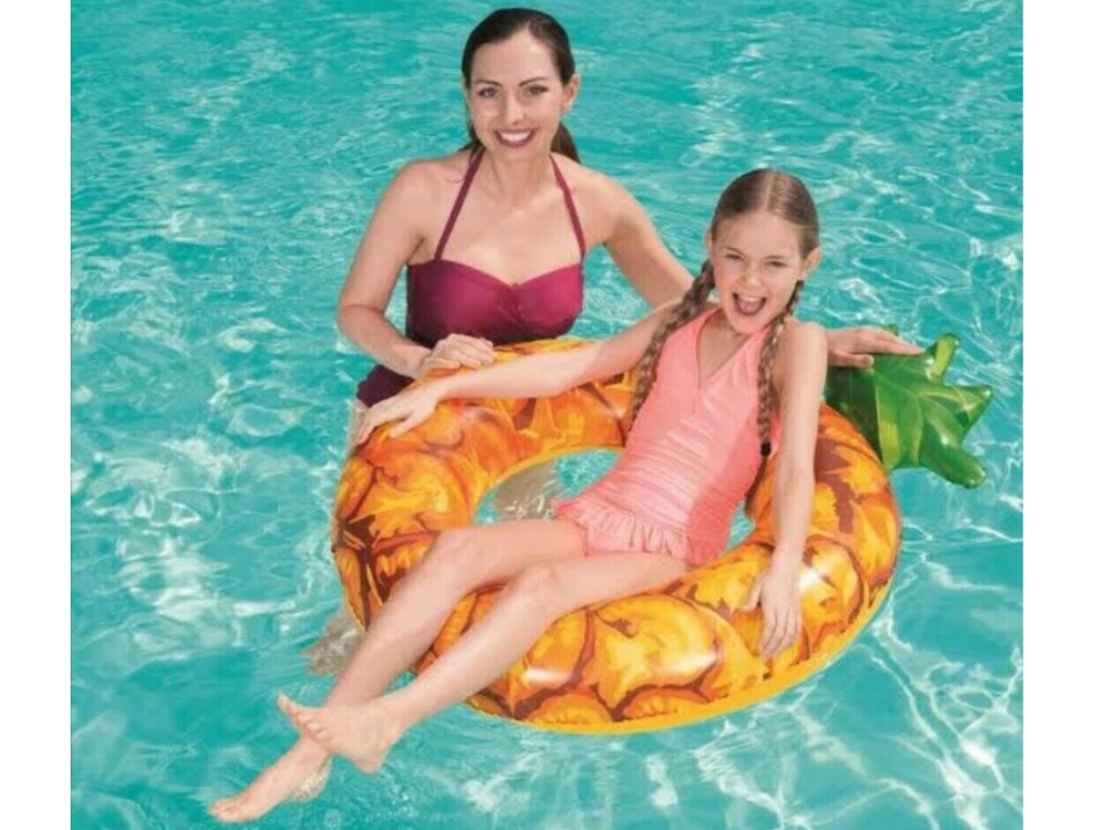 H2OGO Summer Pool Float – Inflatable Fruit Ring for All Ages