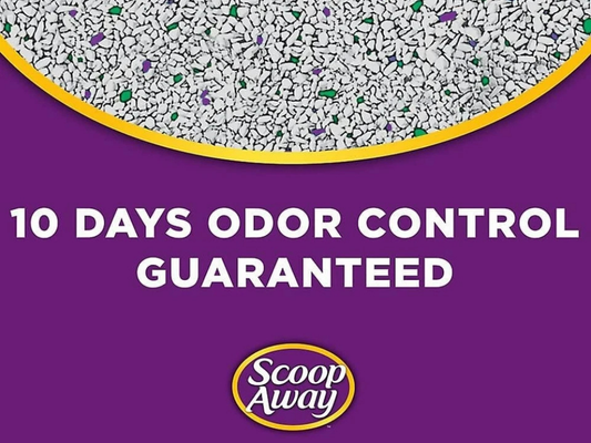 Scoop Away Plus 19kg Scented Cat Litter – Odour Eliminator, Complete Performance