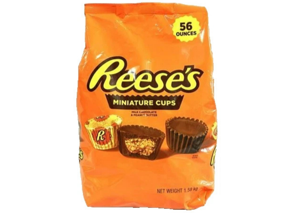 Reese’s Mini Peanut Butter Cups 1.58kg Bulk