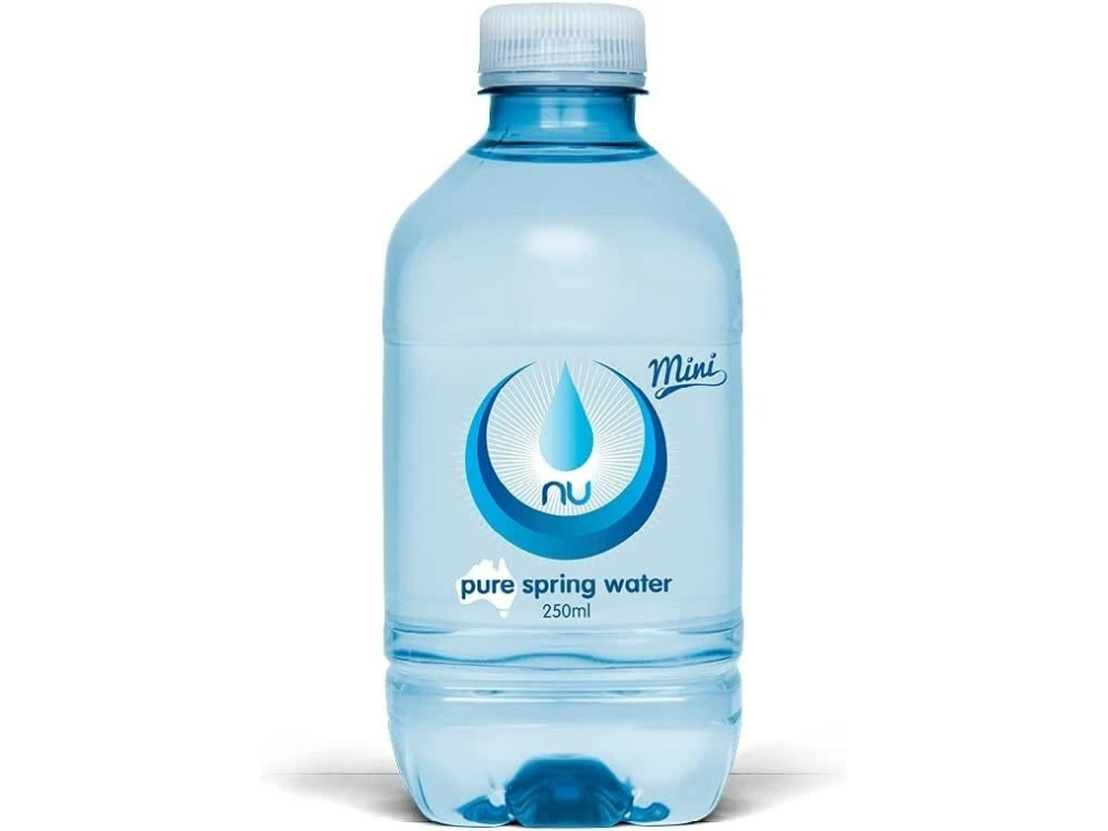 Nu-Pure 250ml Mini Bottles Spring Water – 20 Pack, Australian