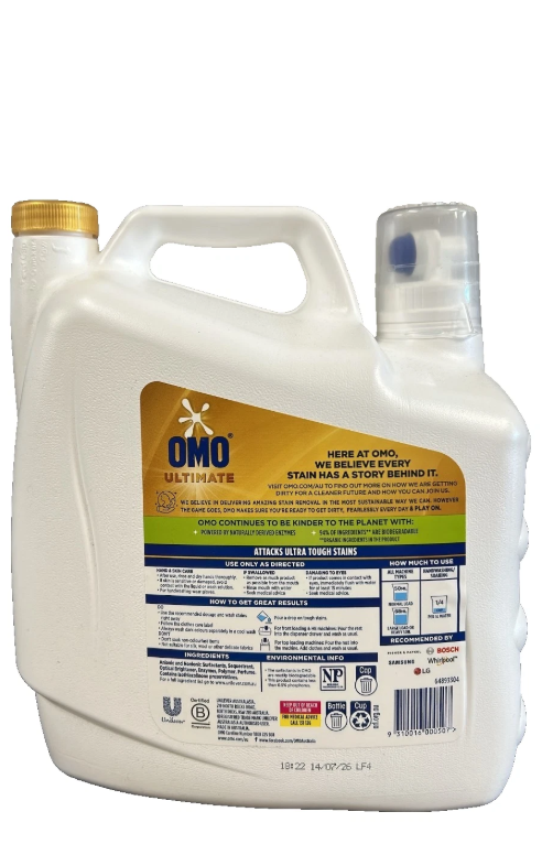 OMO Ulitimate Laundry Liquid Detergent 6.6L
