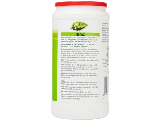 Glitz Borax 1kg Green – Multi-Purpose Cleaner & Pest Control