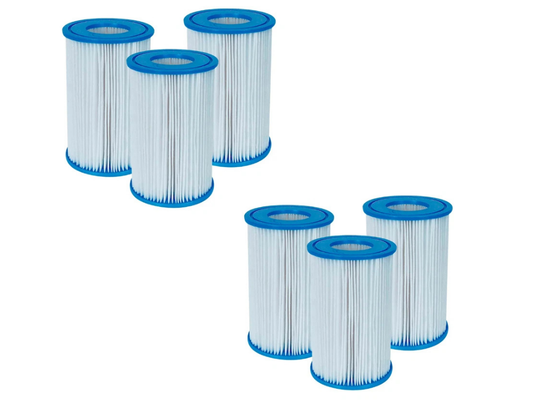 6-Pack Intex Type A Pool Filter Pump Cartridges