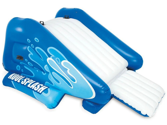 Intex Kool Splash Inflatable Water Slide – Kids Outdoor Pool Fun