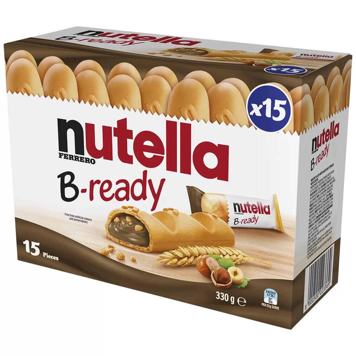 Nutella B-Ready 15 Pack x 22g