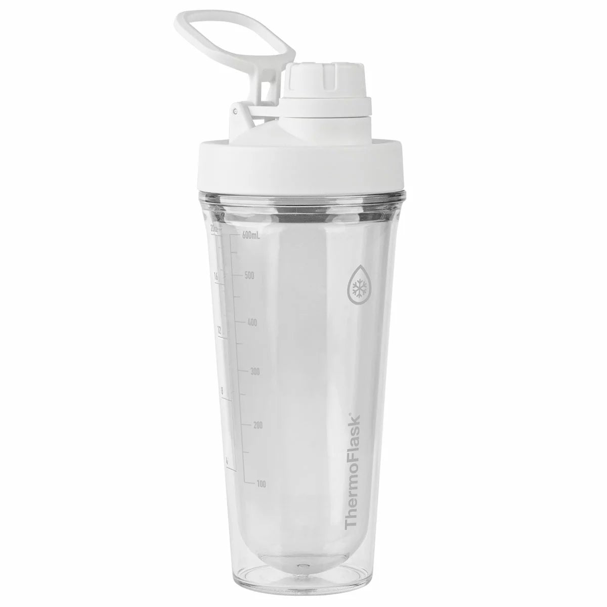 Thermoflask Tritan Shaker Spout Lid With Agitator 710ml 2 Pack White