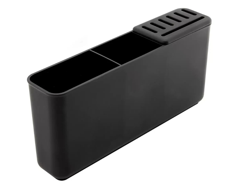 Sabatier Compact Dish Rack – Plate & Cup Holder with Draining Tray Organizer