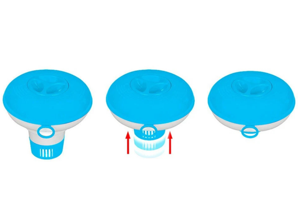 Intex Floating Chlorine Dispenser – Pool, Spa & Hot Tub Chemical Holder