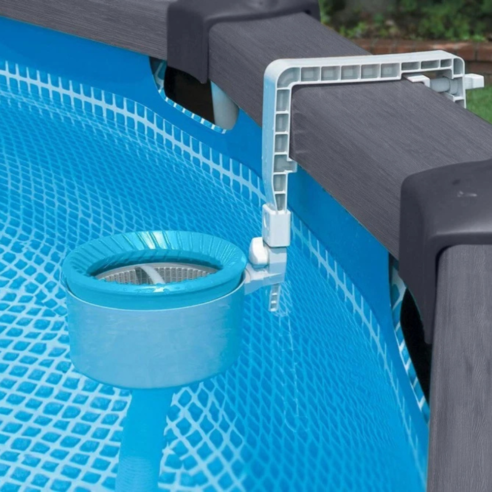 Intex Deluxe Above Ground Pool Skimmer Basket, Wall Mounted Debris Trap