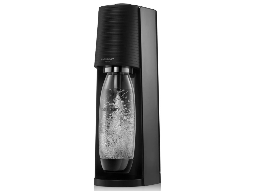 SodaStream Terra Megapack – Soda Maker + 2 x 1L Bottles
