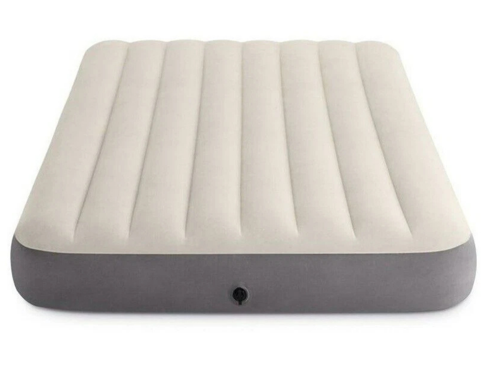 Intex Dura-Beam Queen Inflatable Air Mattress – 25cm Thick Airbed for Indoor & Camping