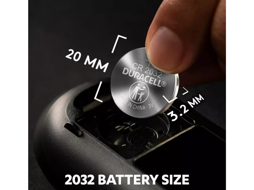 Duracell CR2032 3V Lithium Coin Battery 12-Pack Genuine Apple AirTag