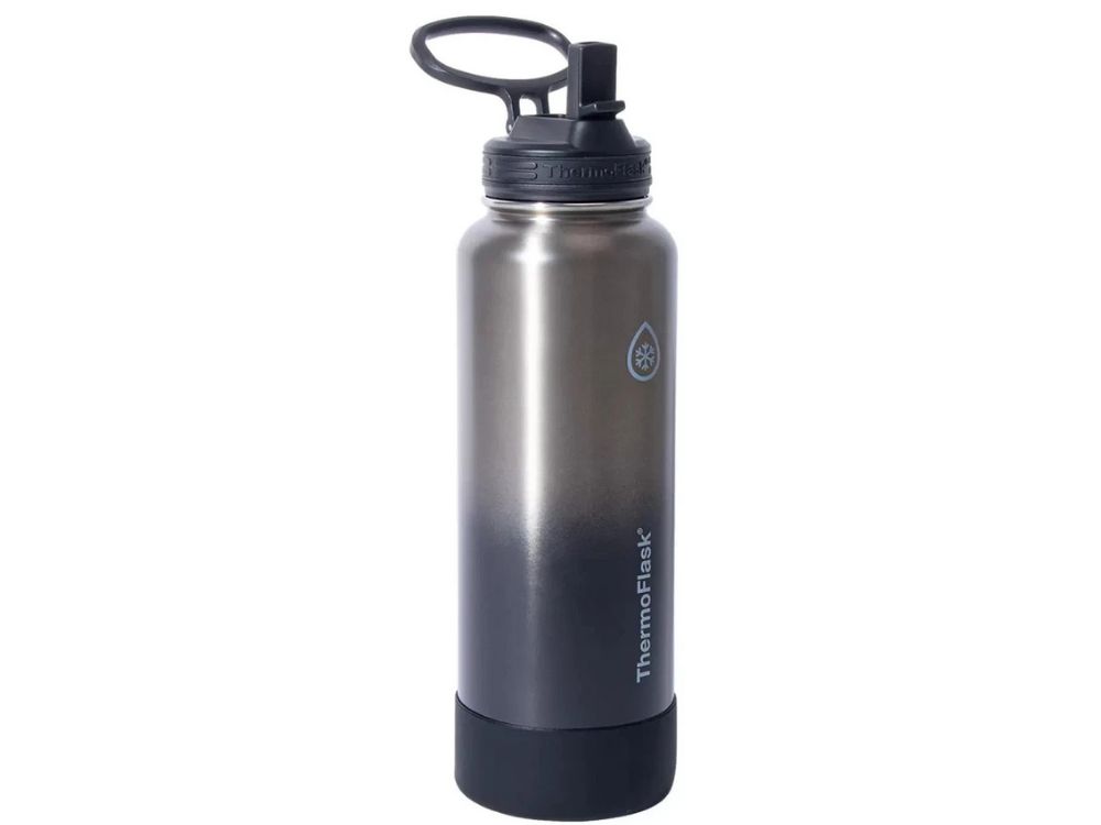 2x ThermoFlask 1.2L Stainless Steel Vacuum Bottles – Double Wall