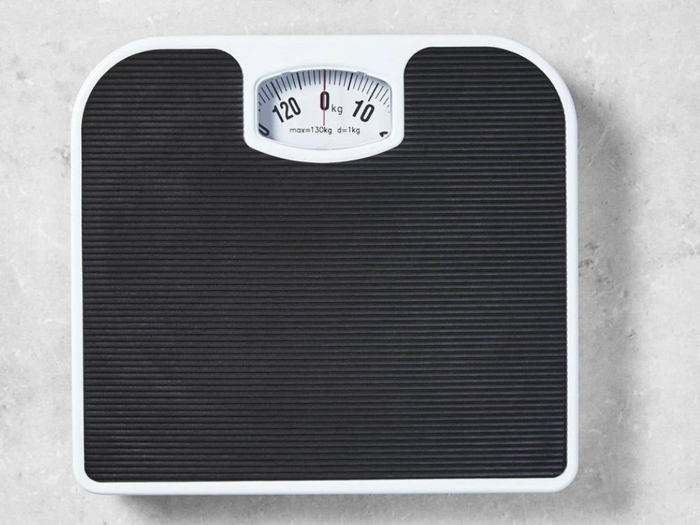 130kg Mechanical Bathroom Scale with Body Weight Display