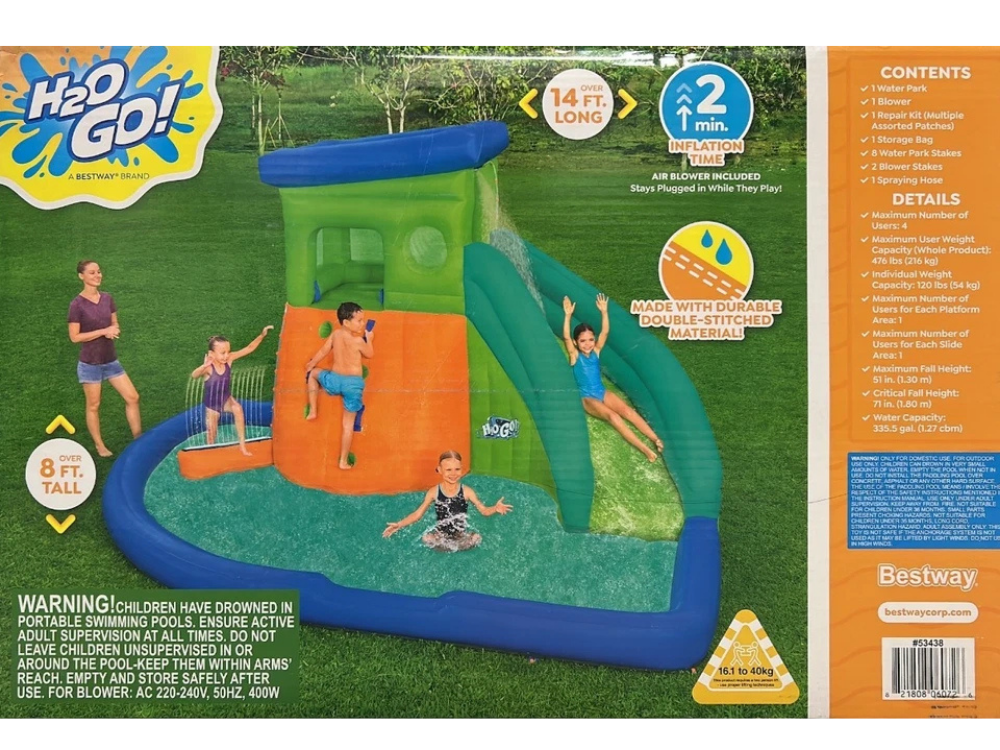 Bestway Inflatable Water Slide & Swimming Pool