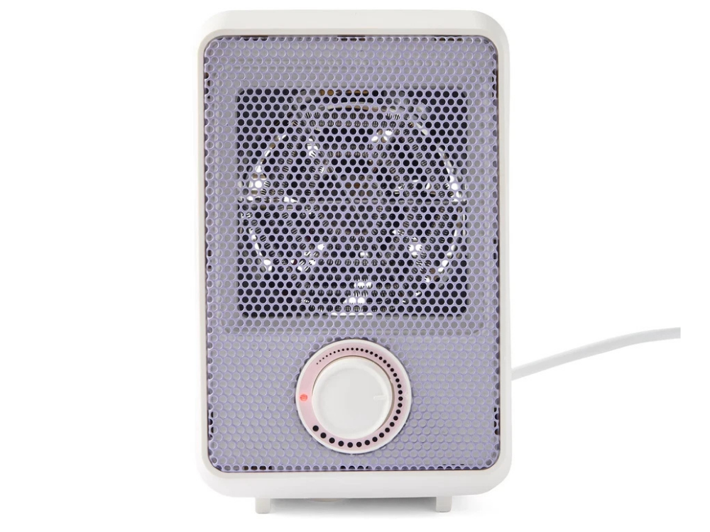 600W Mini Electric Desk Heater – Portable Small Room Heater, Purple