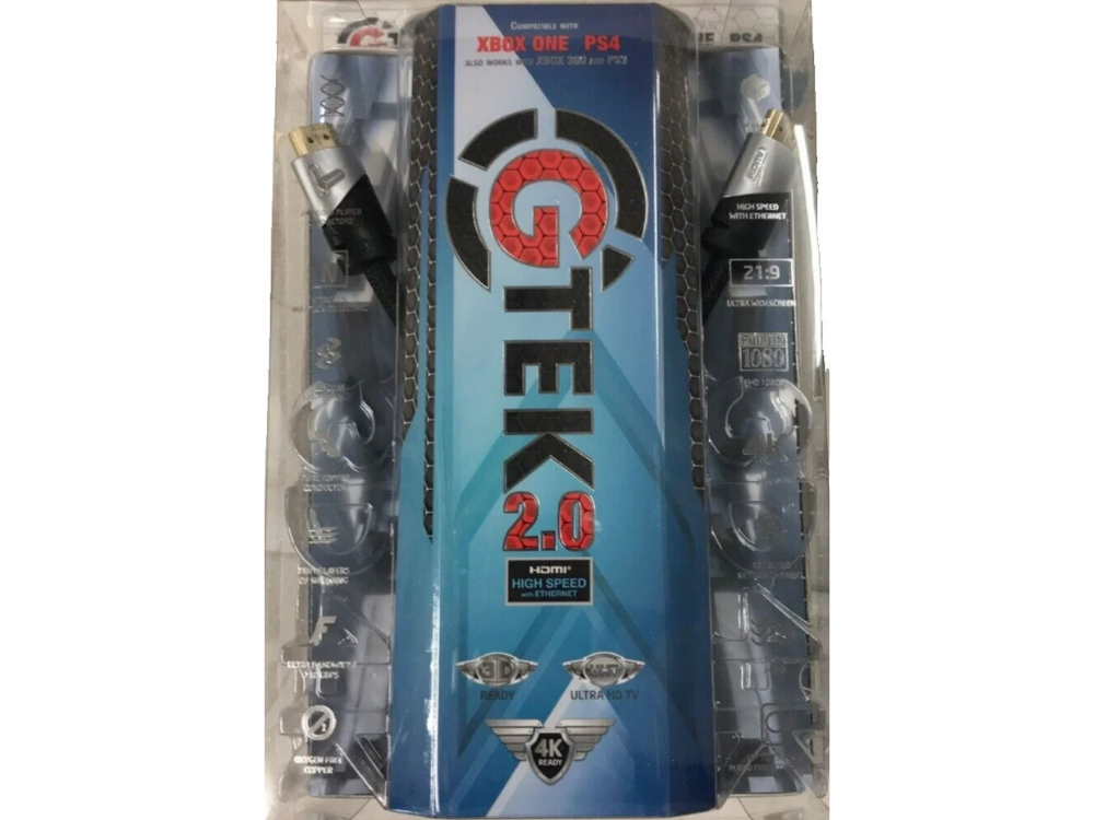 2M HDMI Cable – G TEK 4K UHD High-Speed