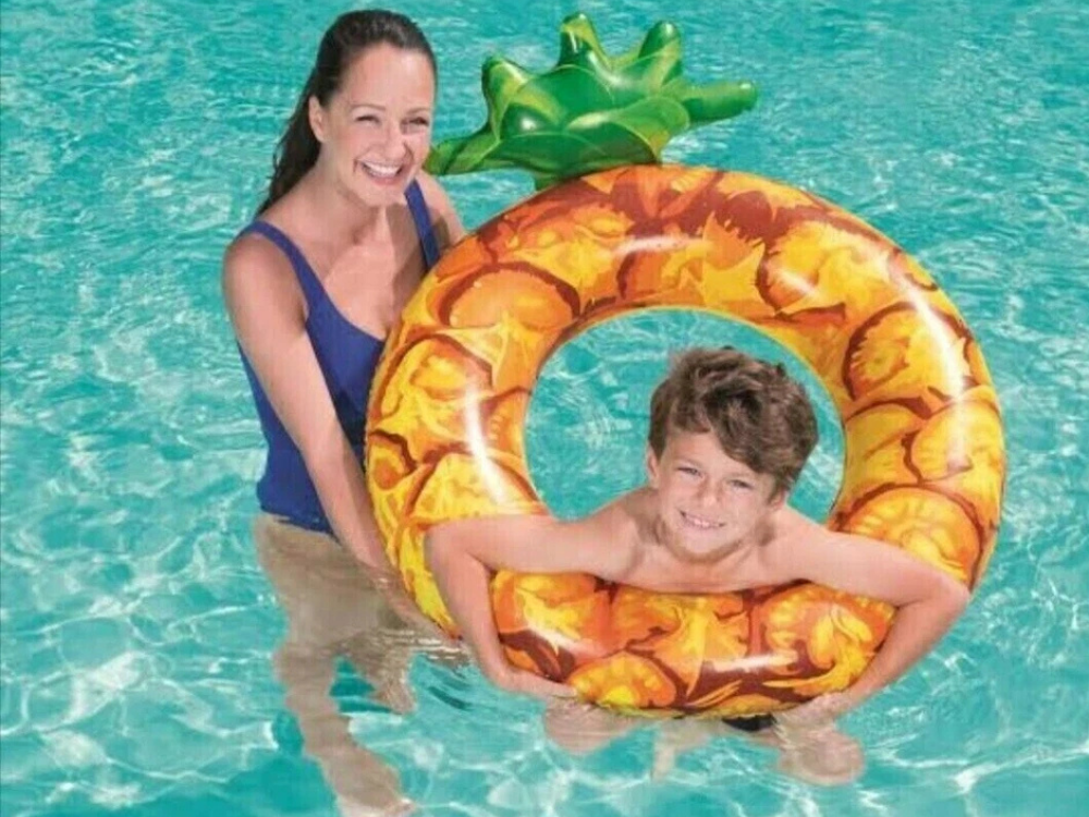 2x H2OGO Inflatable Pool Floats – Fruit Design