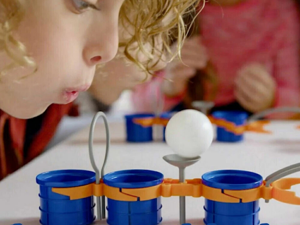 Tomy Puff Ball Race Blow Game Set – 41pcs Kids Party Toy