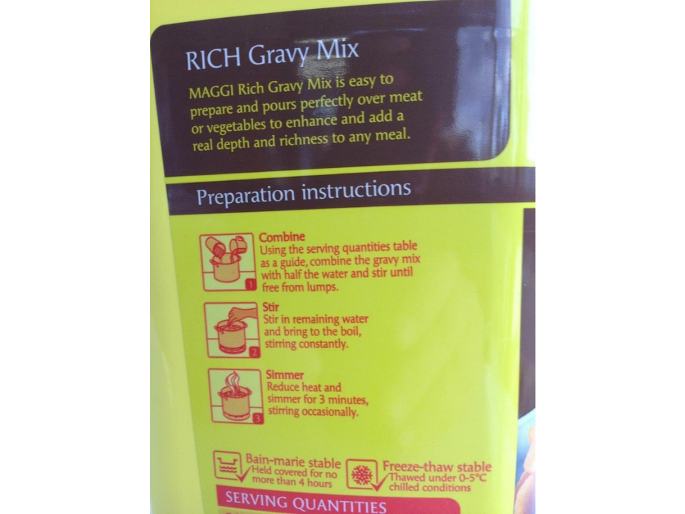 Maggi Rich Gravy Mix Classic 1Kg Long Expiry 200 serves