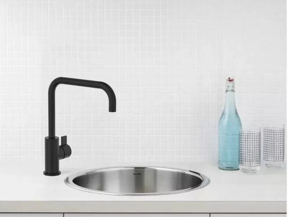 Clark Blade Sink Mixer – Matte, Round Swivel Spout (WELS)
