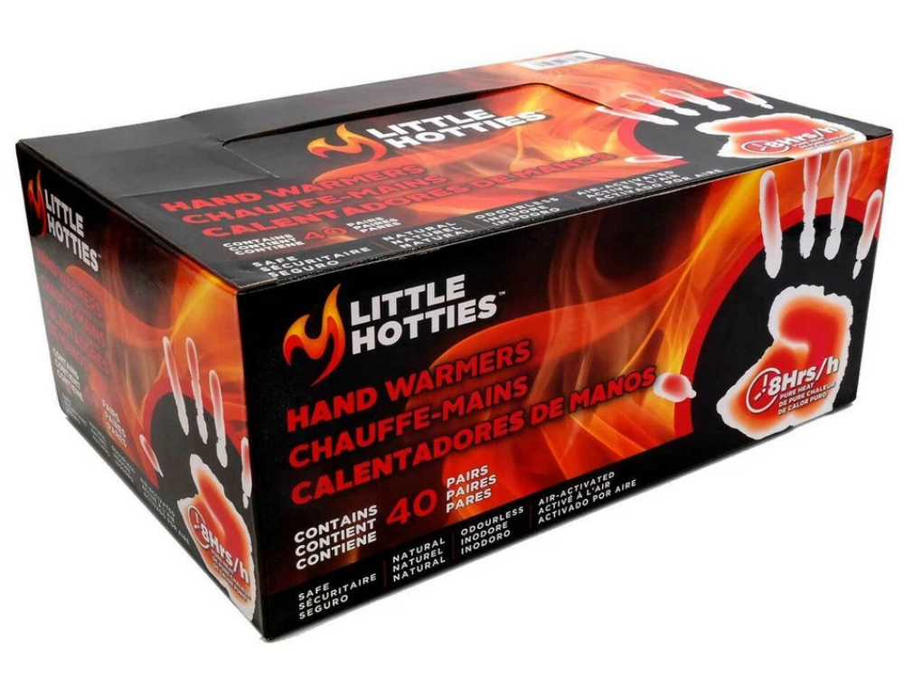 Little Hotties Hand Warmers – 40 Pairs, Ski & Outdoor Glove Heater