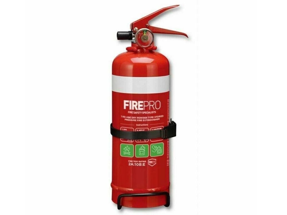 FirePro Fire Extinguisher Blanket – Emergency Flame Safety with Pro Bracket