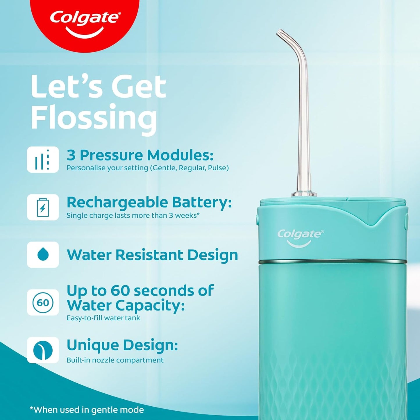 Colgate Blast Cordless Water Flosser