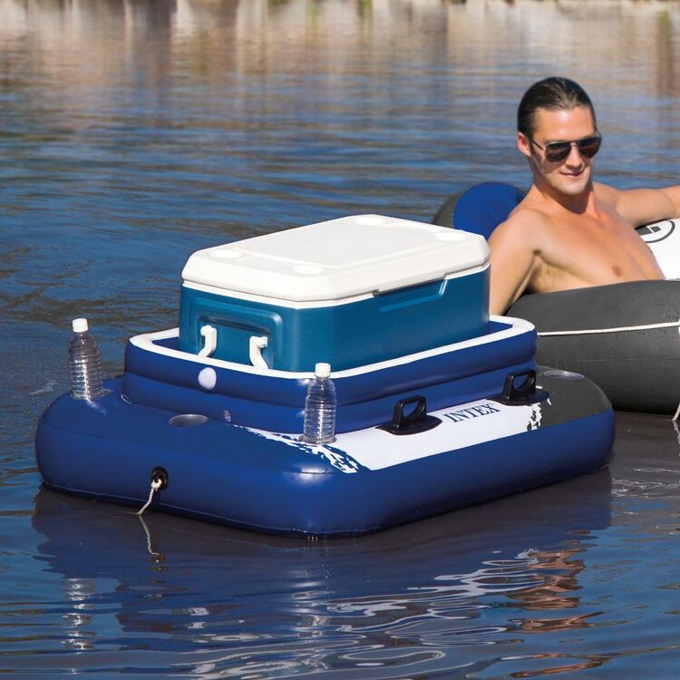 Intex Mega Chill 2 Swimming Pool Float Drinks Cooler Chiller w/ Cup Holders
