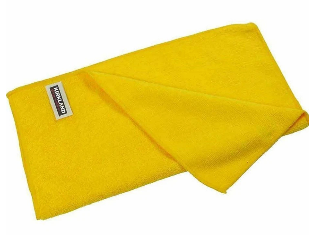 Kirkland 36 Pack Microfiber Towels – Plush Car Wash & Glass Cloths
